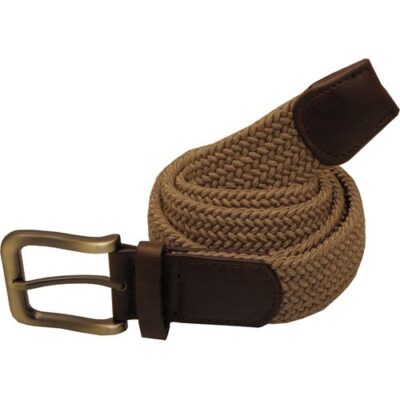 Plaited Weave Stretchy Belt