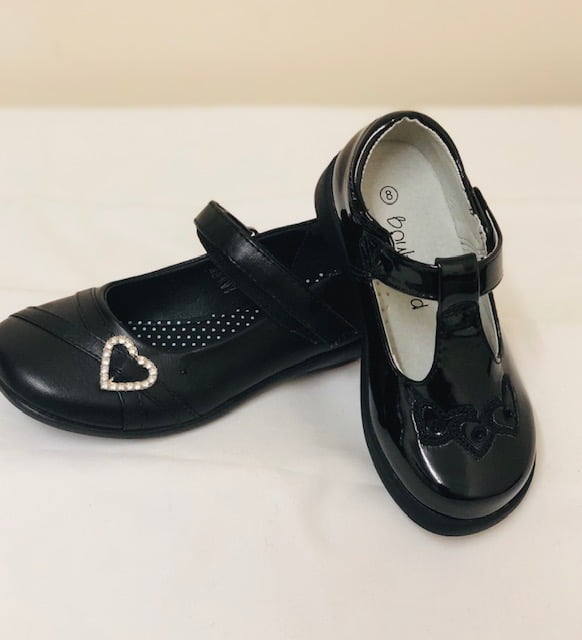 Black School Shoes Girls