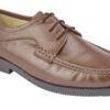 Extra Wide Soft Leather Laced Shoes