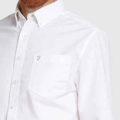 Farah White Shirt