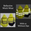 Reflective work wear