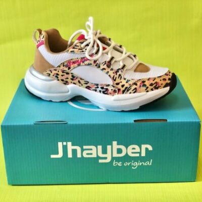 J’hayber: Girl’s Trainers with mesh and animal print