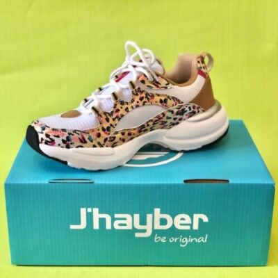 J’hayber: Girl’s Trainers with mesh and animal print