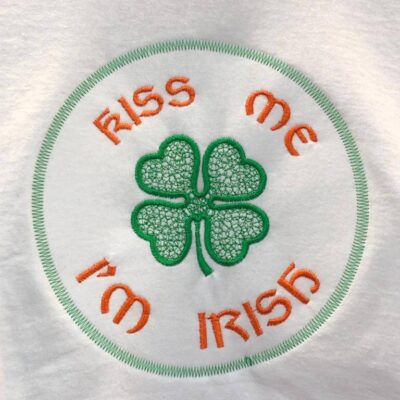 embroidery: Irish