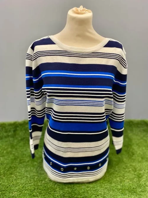 MudFlower Boat Neck Jumper