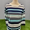 MudFlower Boat Neck Jumper