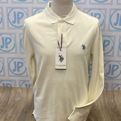 U.S. POLO ASSN. Long sleeve polo, embroidered logo