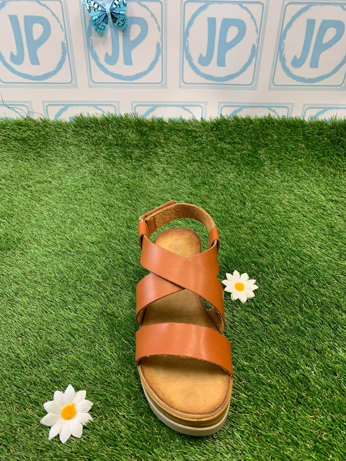 CIPRIATA Ladies Sandal Tan colour