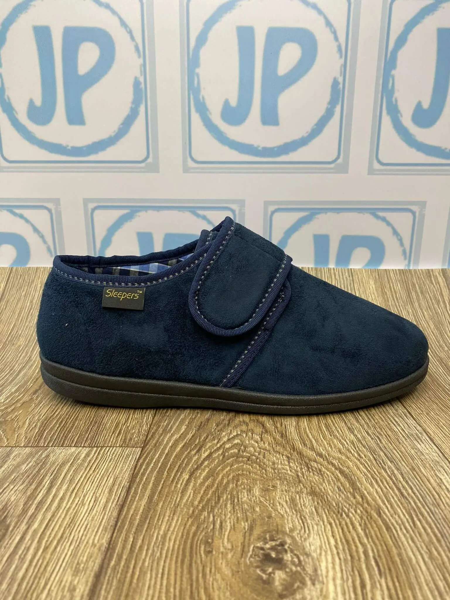 Slippers Men's Johnny with Velcro Touch Fastening