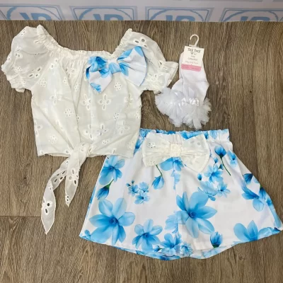 Jack & Jill Girls Top and Shorts Set